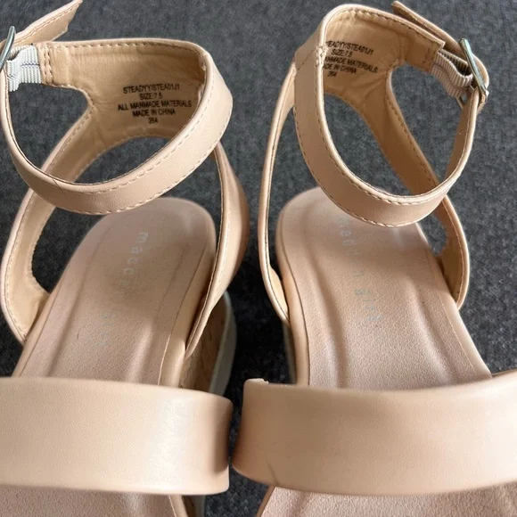 Madden Girl Tan Espadrille Sandals - Picture 3 of 5